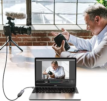 Video Capture Card, Video Recording Card Wonderful 4K HDMI to 1080P USB C for Gaming Streaming TV Recorder, for Windows Mac OS System with USB C Adapter to Adjust PS4, Switch, Xbox