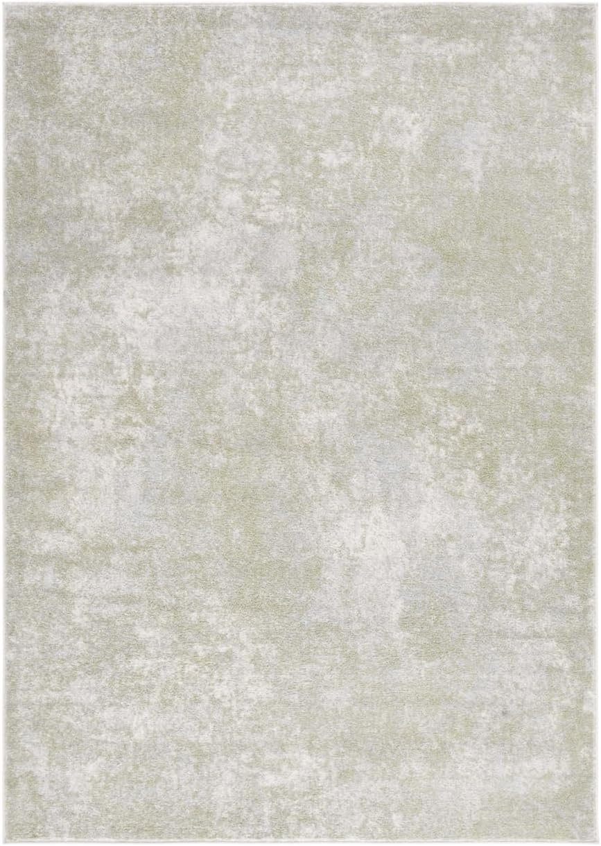 SAFAVIEH Tucson Collection Area Rug - 5' x 8', Blue & Rust, Persian Design, Non-Shedding Machine Washable & Slip Resistant Ideal for High Traffic Areas in Living Room, Bedroom (TSN183M)