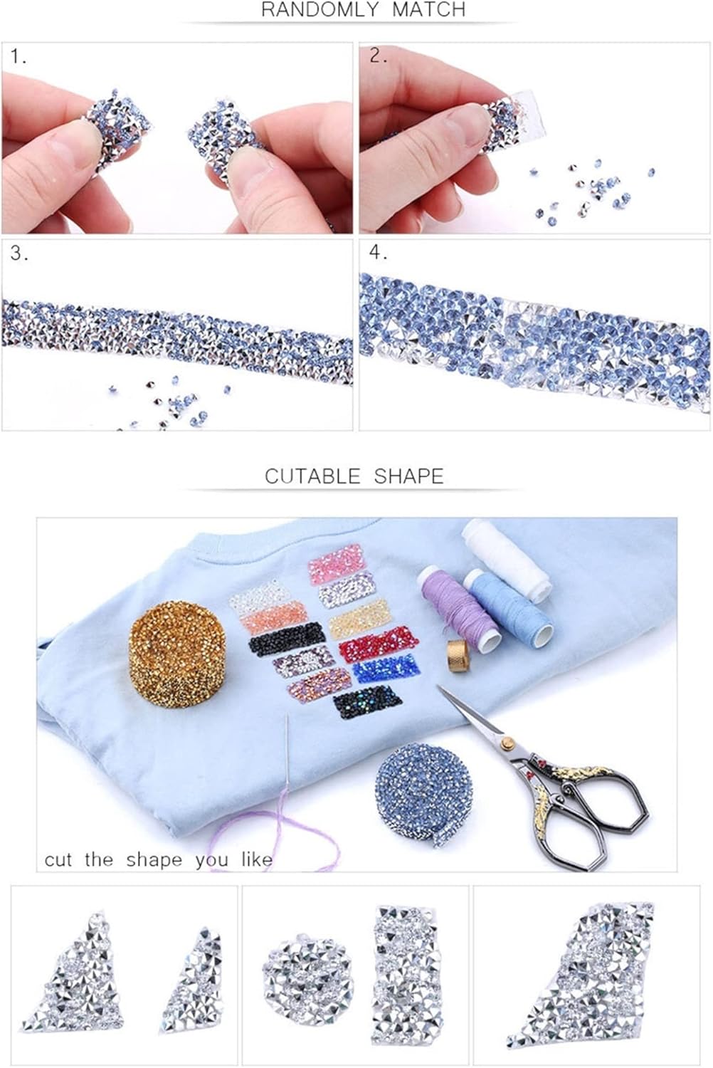 Rhinestone Ribbon Trim Resin Crystal Decoration Hair Accessories Trimming for DIY Shoes Hat Shiny 1yard/roll 1.5cm Width (Color : Dark Rose, Size : 5 Yard)