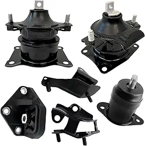Gdydi Engine and Transmission Mount Kit for 2003–2007 Honda Accord 2.4L (Set of 6)
