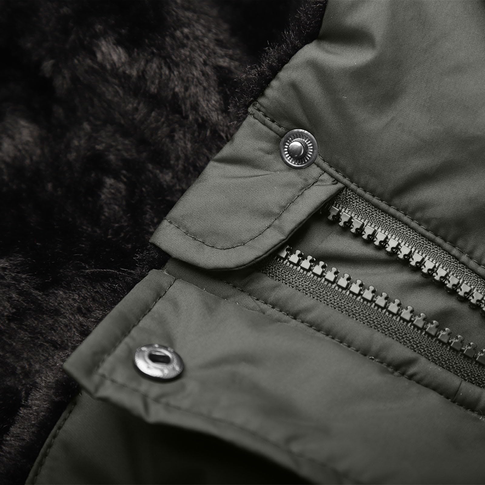 Genérico Abrigo de invierno acolchado para mujer Funcional Termica nico Chaqueta Acolchada ligera plumón Running Chic Cazadoras entretiempo parka larga y cálida clima frío