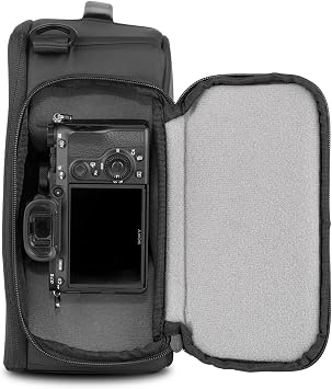 WANDRD Essential Plus Camera Cube V2, Black, Modular Dividers