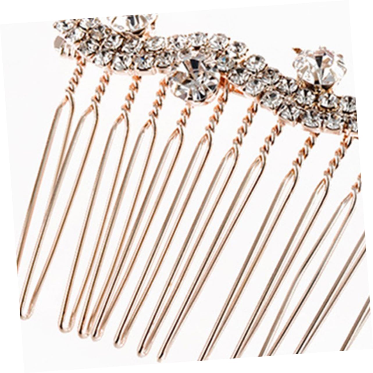Beavorty 12piezas Peine De Rhinestone Para Elegante Tocado De Mujer Accesorios Para Peinados Especiales d