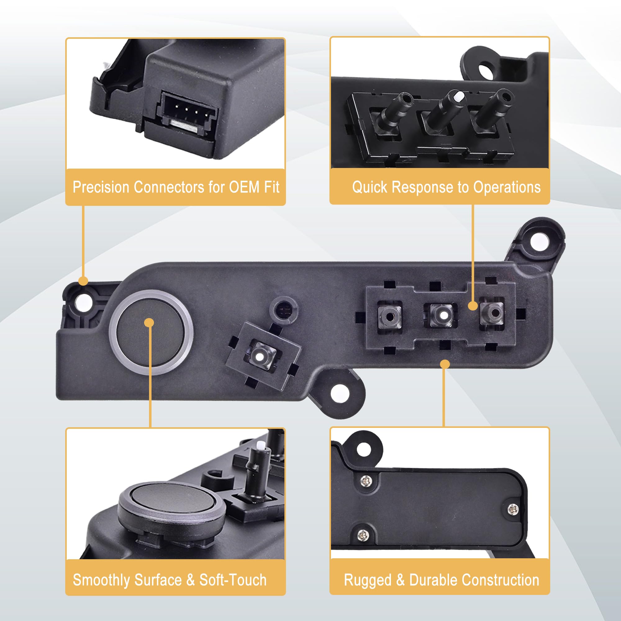 The one ！トパーズ3点 Power Seat Control Switch Left Driver Side Compatible with