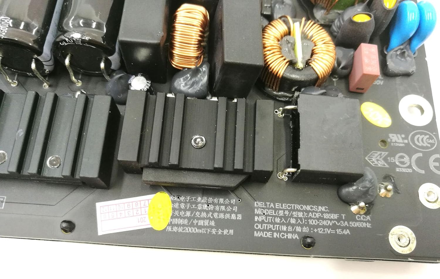 Power Supply 185W Replacement Fit for iMac 21.5" A1418 (Late 2012-Mid 2014) 661-7111, 661-7512 614-0499, ADP-185BF, DJP5