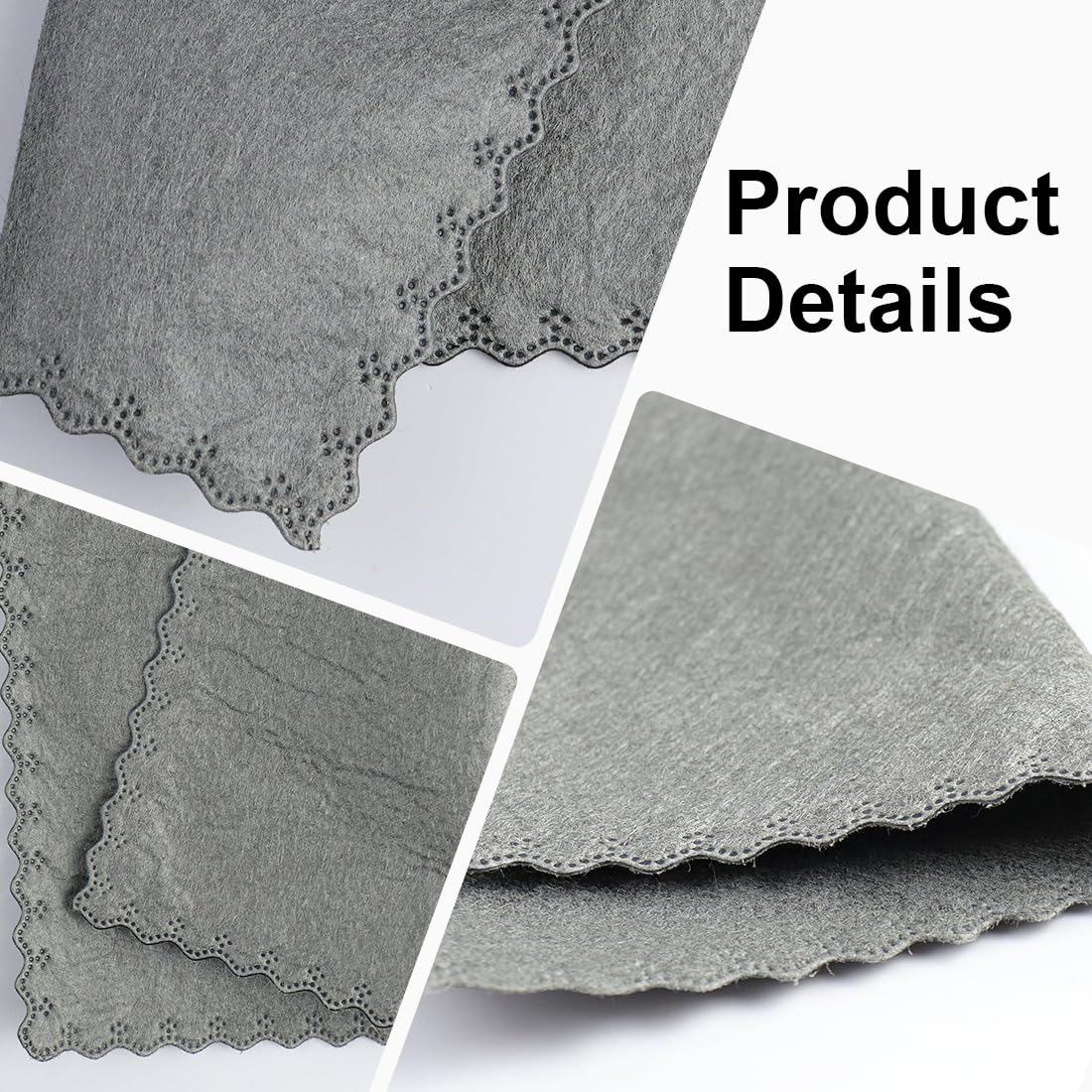 12 Asciugamani Mani 30x30cm - Microfibra Assorbente Per Cucina E Bagno - Foto 5