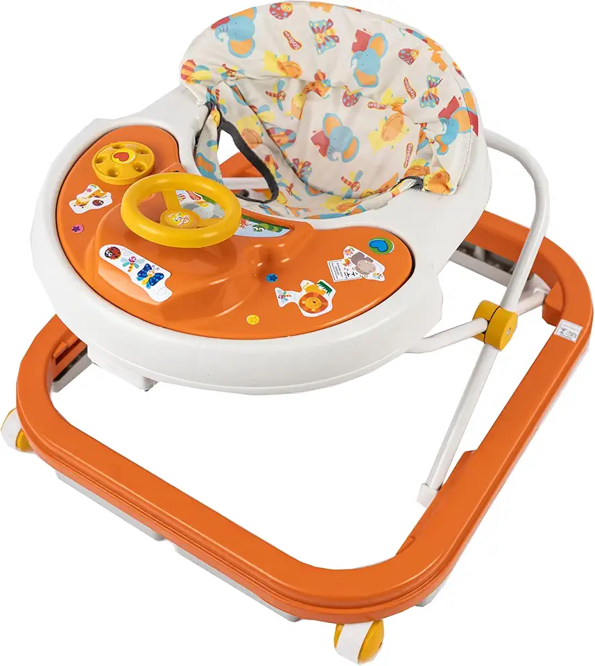 Styll Baby Andador Sonoro Softway Laranja