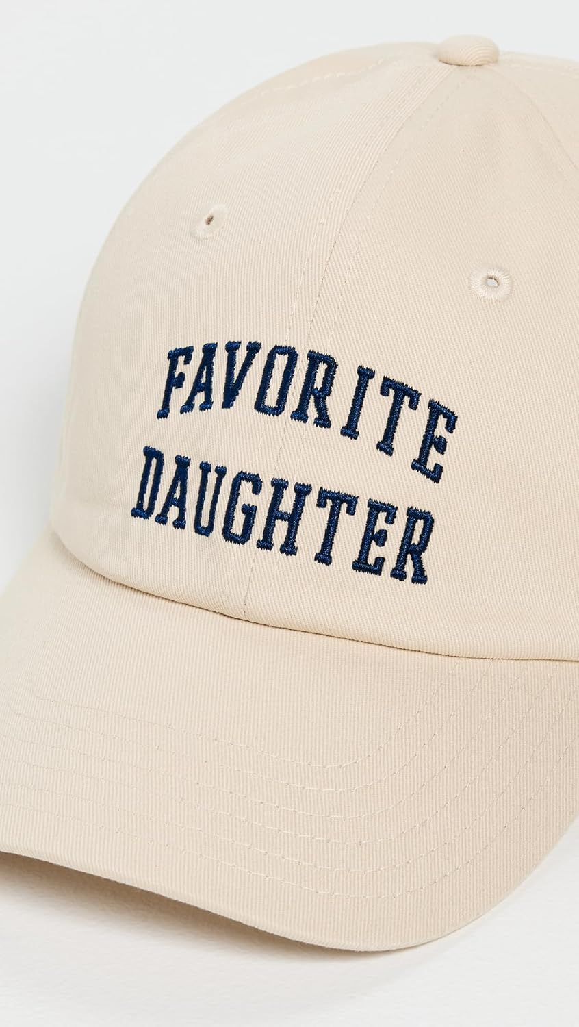 Favorite Daughter Women's All Caps Logo Baseball Cap
