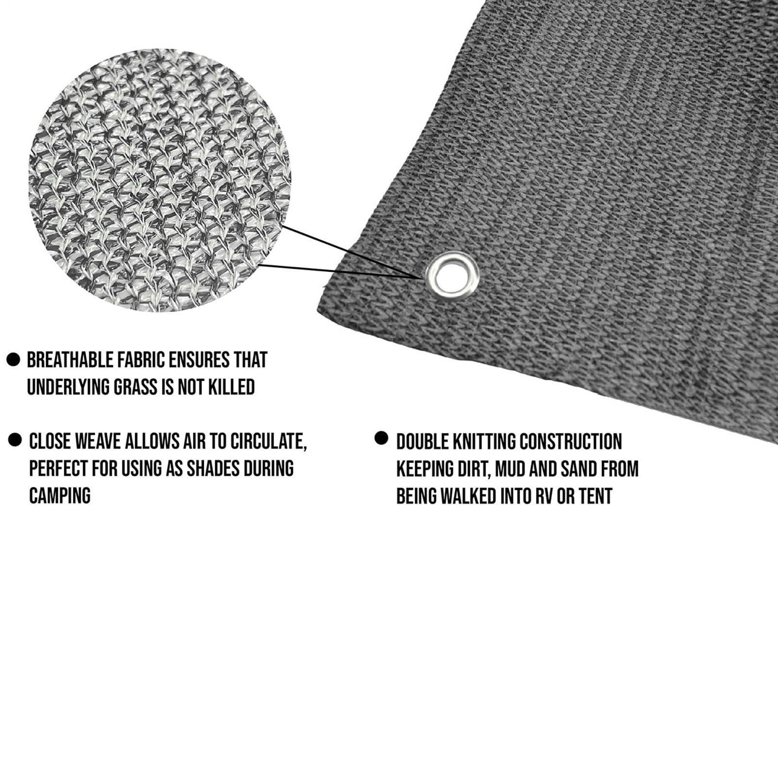 Stuoia da campeggio Coperta Materassino Impermeabile Antistrappo Sonno | Tappetino Terra Traspirante Per prato picnic patio terrazza portico balcone stuoia coperta antistrappo camper tenda