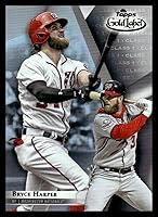 Vista 1 de 2018 Topps Gold Label Class 1#3 Bryce Harper NM-MT Washington Nationals Baseball Trading Card