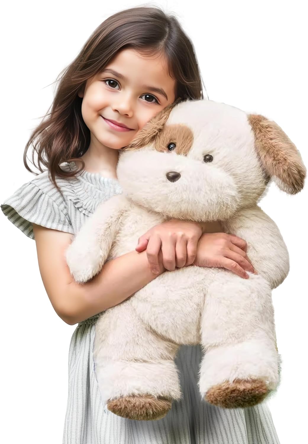 iPlay, iLearn Elephant Stuffed Animal, Soft Baby Plush Elephant Toy, Infant 18" Big Cute Fluffy Animal Toy, Nursery Bedtime Huggable Birthday Easter Basket Gift for Toddlers Girl Boy Kid Age 0 and up