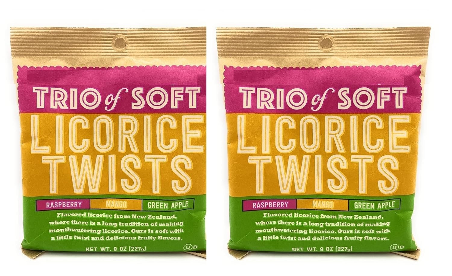 Amazon.com : Trio of Soft Licorice Twists (Raspberry, Mango, Green