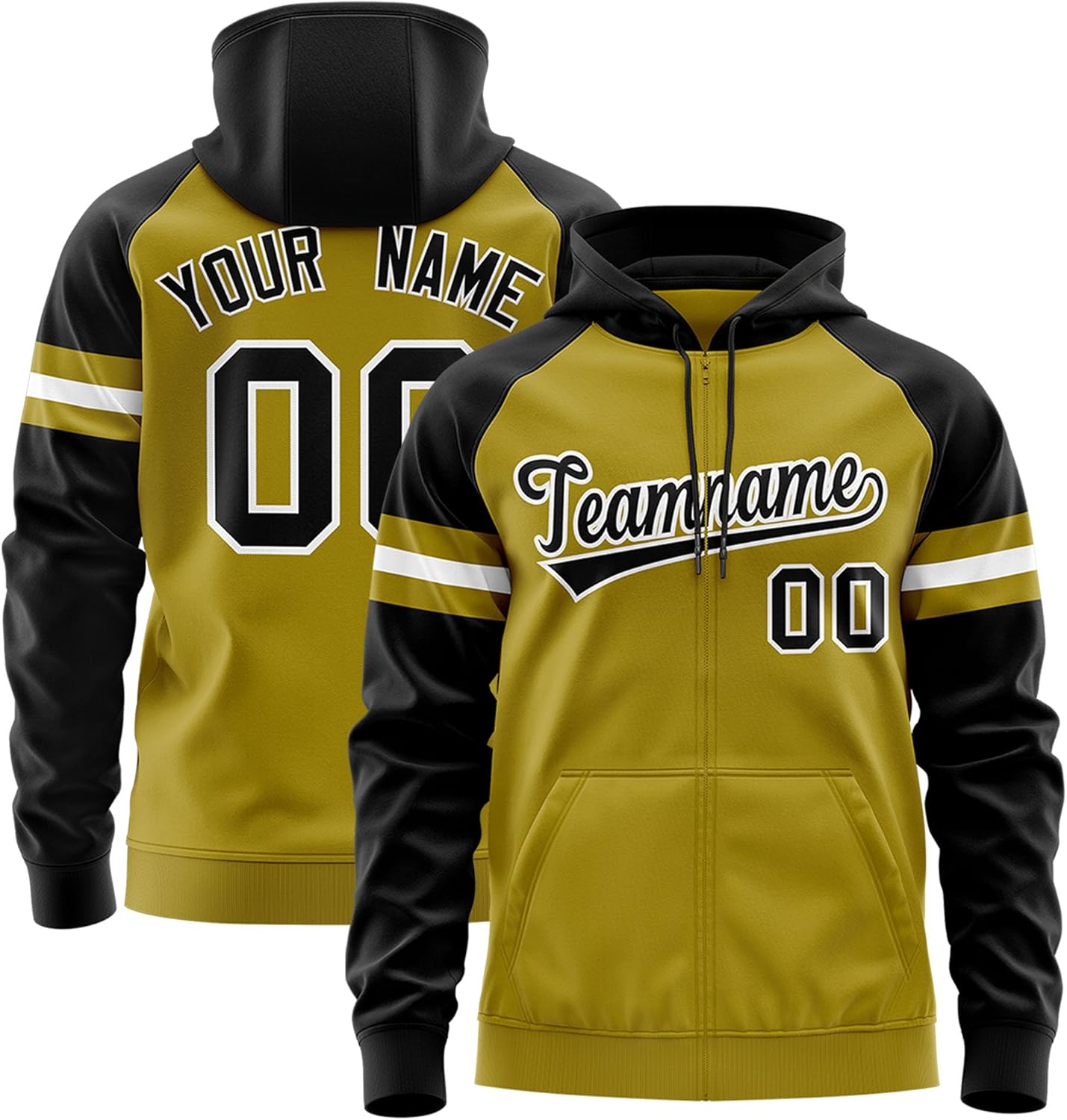 KXK Custom Varsity Baseball Jacket Full Zip Hoodie Stitched Personalized Letters Number Logo for Men Women
