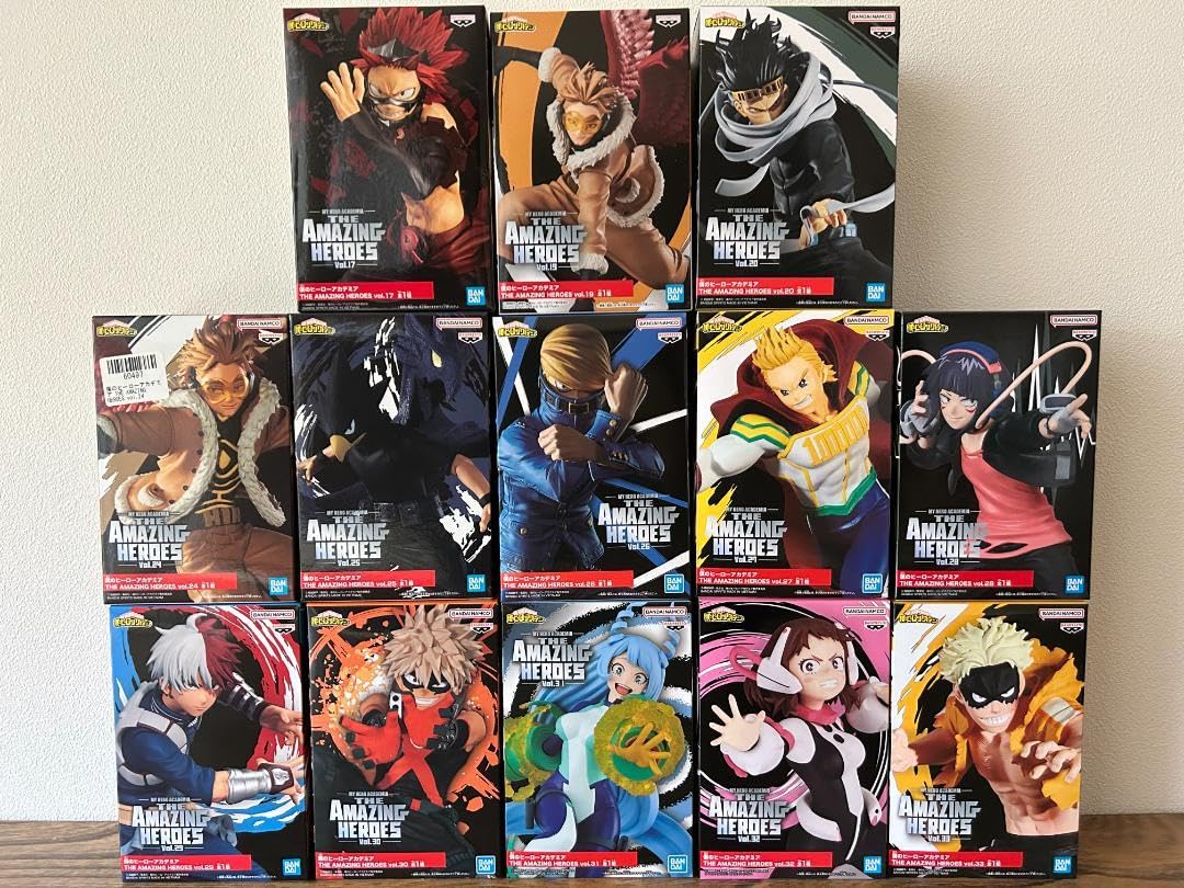 僕のヒーローアカデミア ヒロアカフィギュア13体セット ヒロアカフィギュア 13体セット - メルカリ