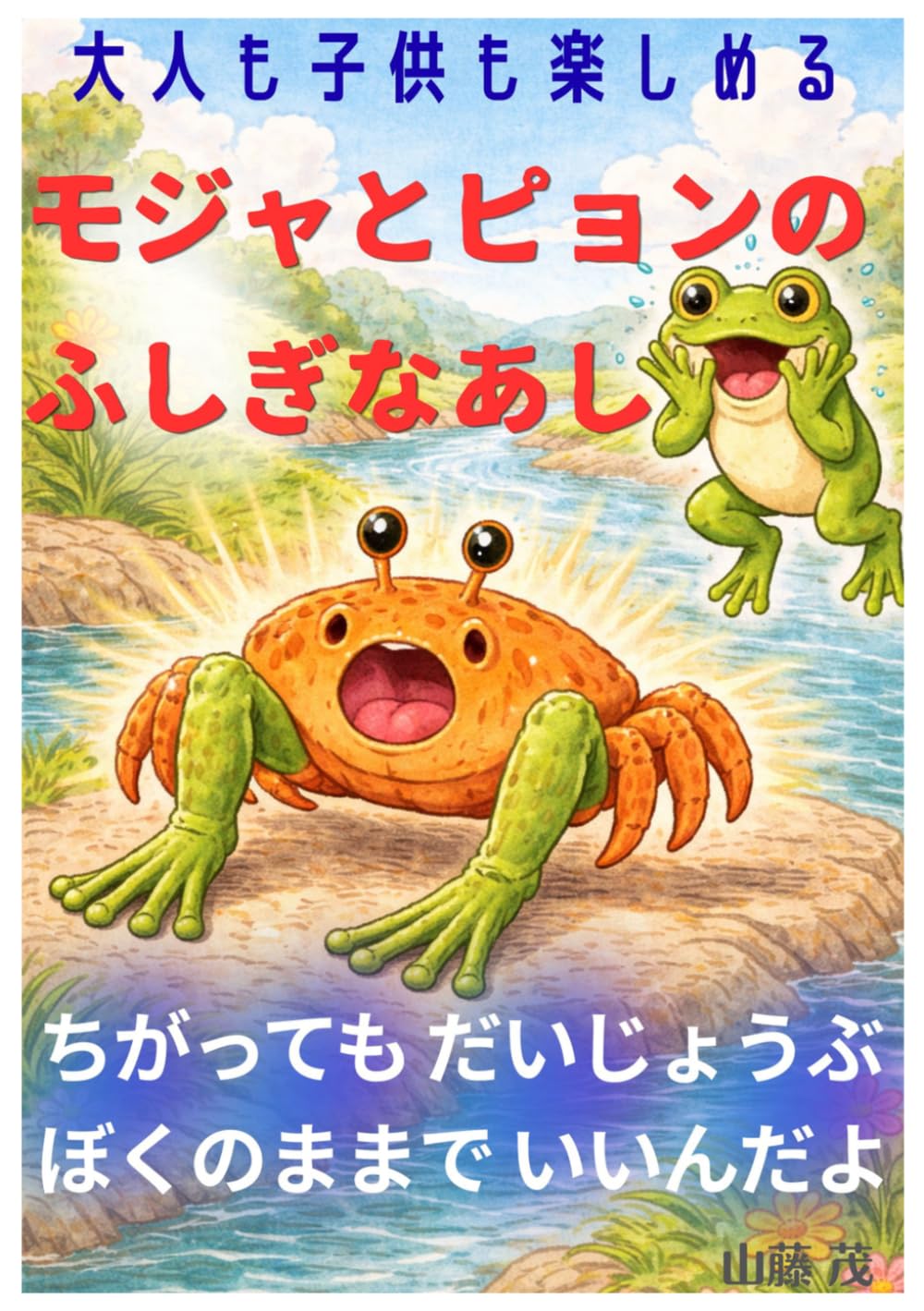 大人も子供も楽しめる、モジャとピョンのふしぎなあし: ちがってもだいじょうぶぼくのままでいいんだよ (大人も子供も楽しめる童話)