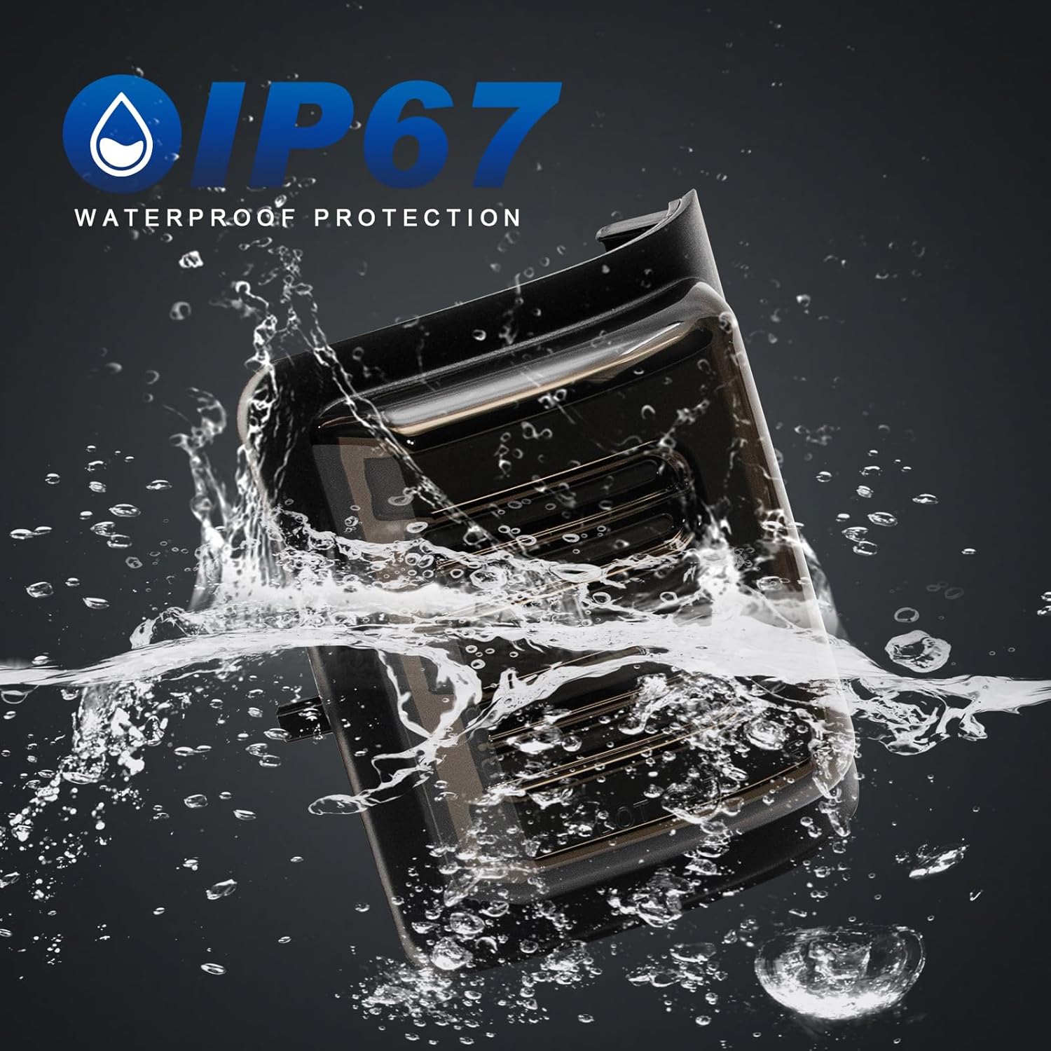 LED Side Mirror Marker Light Compatible with 2008-2016 F250 F350 F450 F550 Super Duty, Sequential Switchback Amber Turn Signal with White Running Parking Lights Combo Kit, Smoked Len