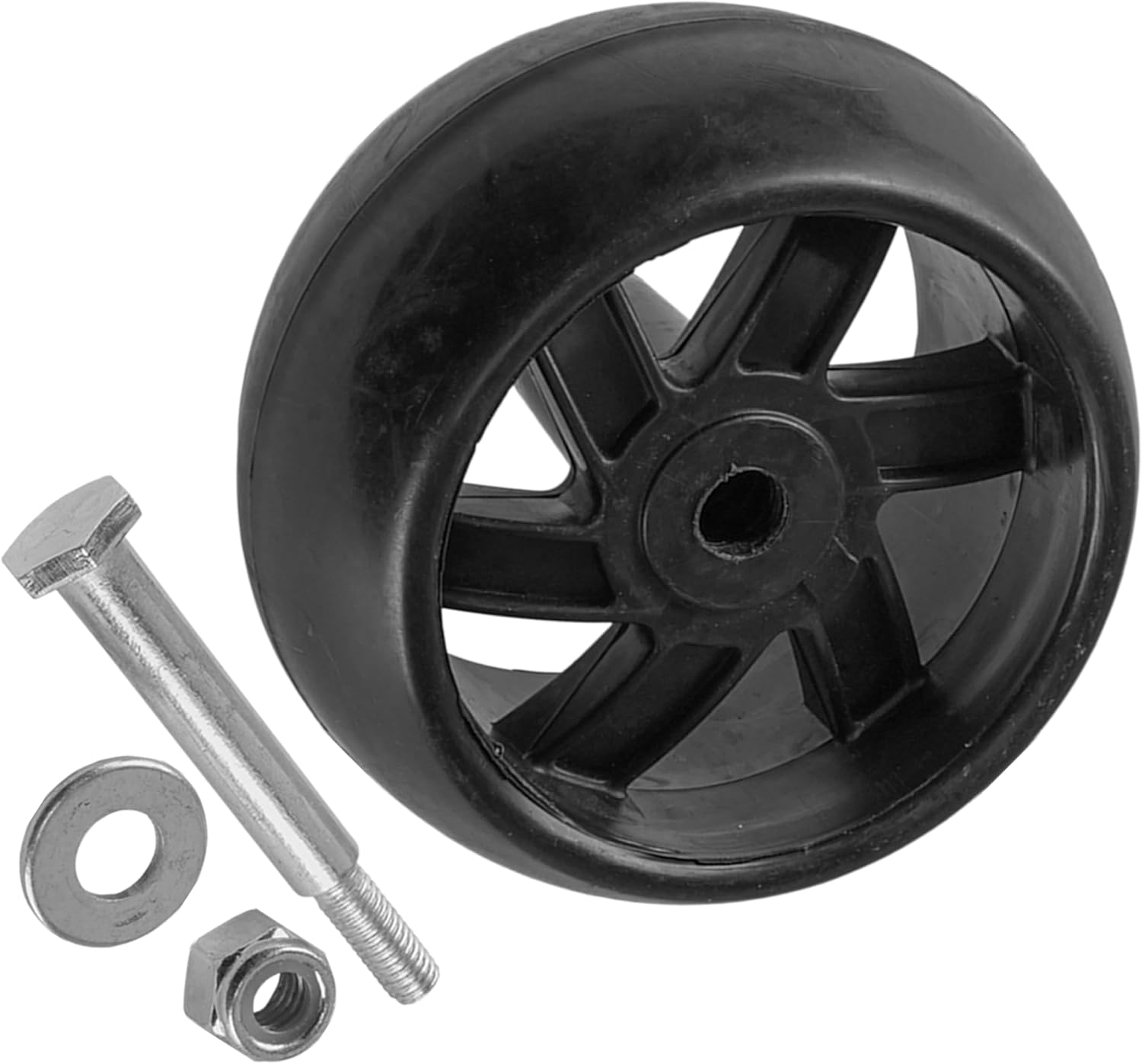 Caltric Deck Wheels Compatible with Murray 48G24G60X8A (96042005807) 48L22AH0X8A (96042007601) 54G26G60X8A (96042013900) 54G26G60X8A (96042013902) 7800738 (96042010400)