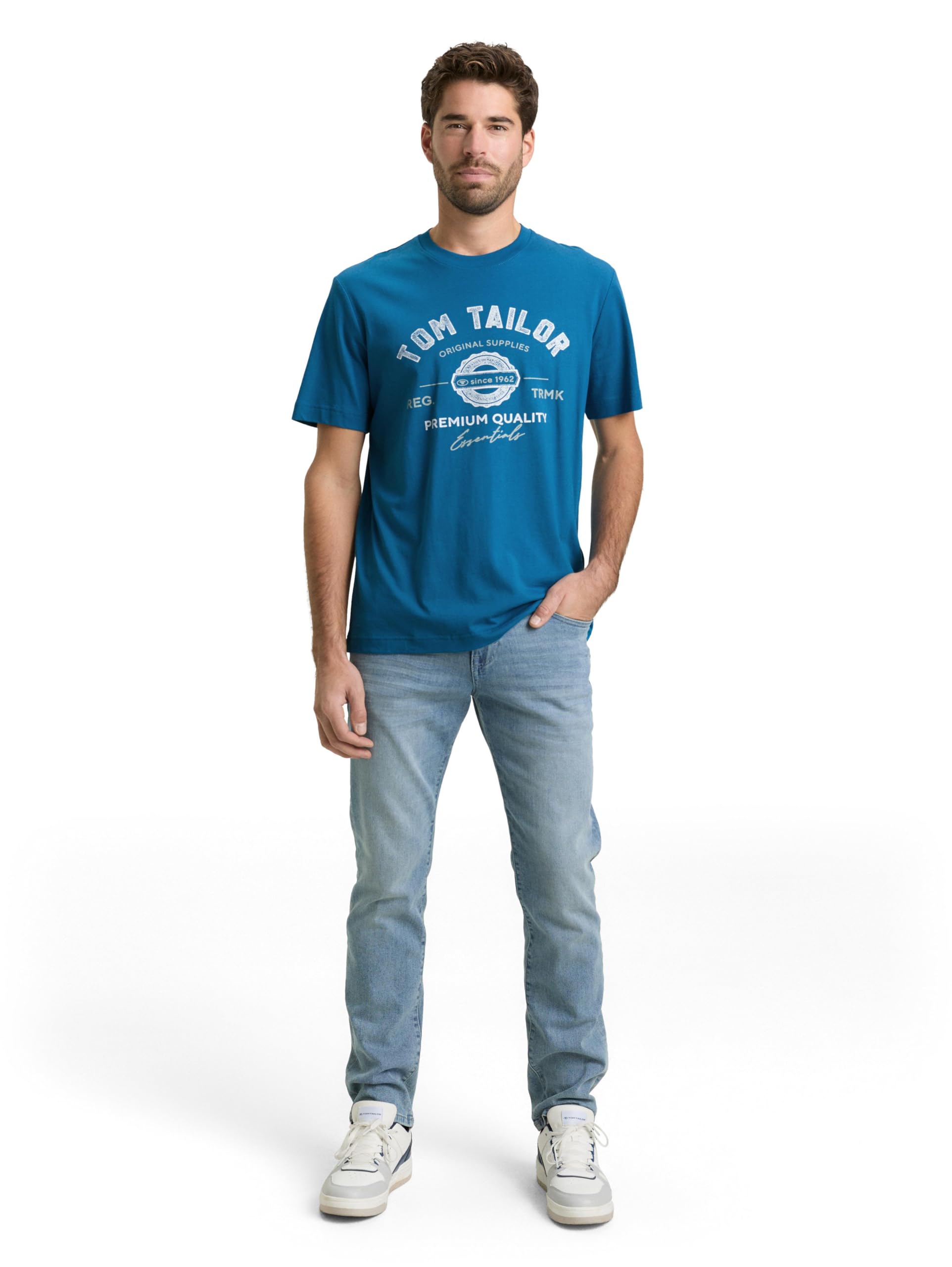T-Shirt aus Baumwolle mit Logo-Print – Ansicht 2
