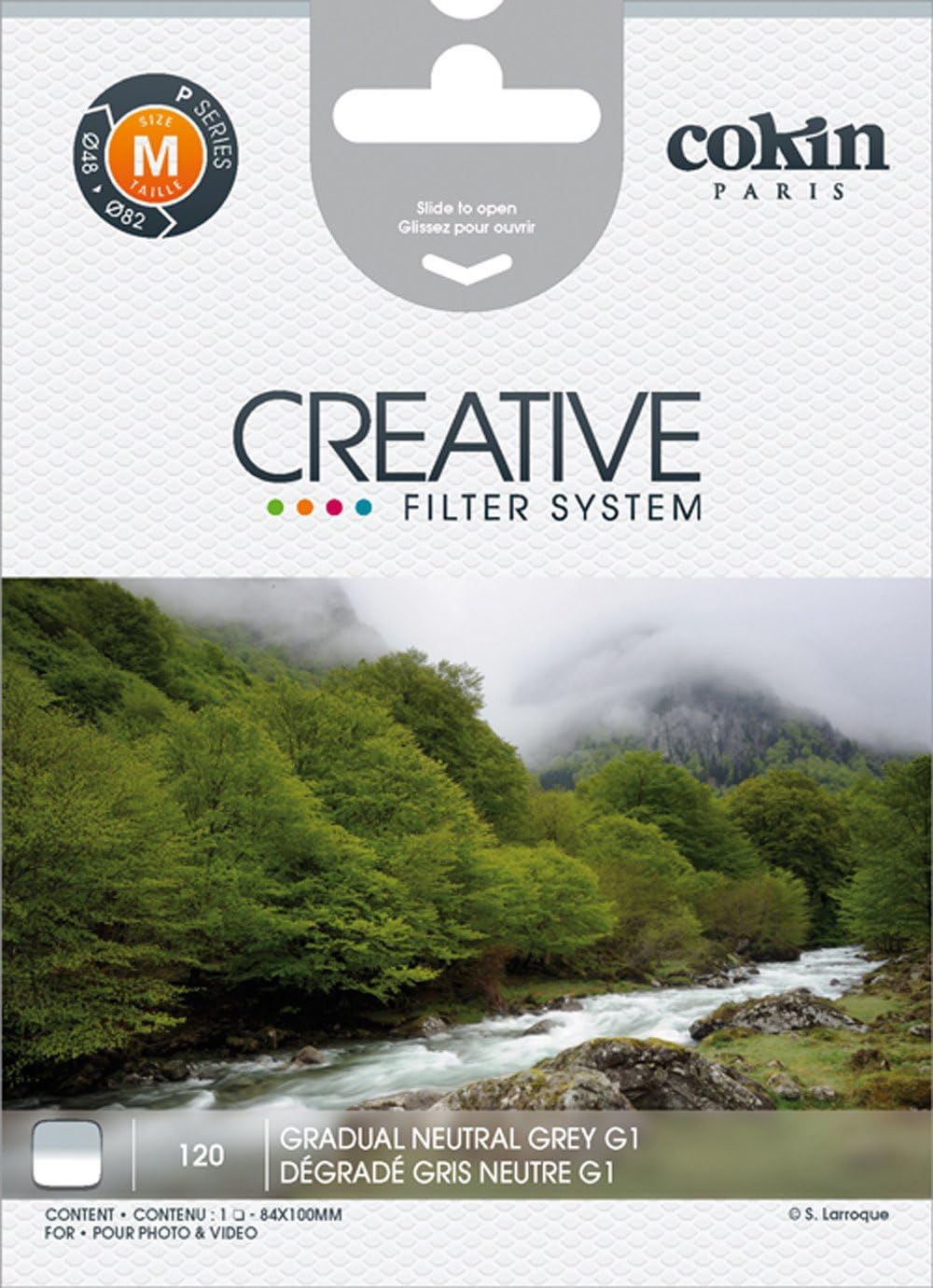 Cokin PSeries Graduated ND Grey G1 Filter Camera Lens