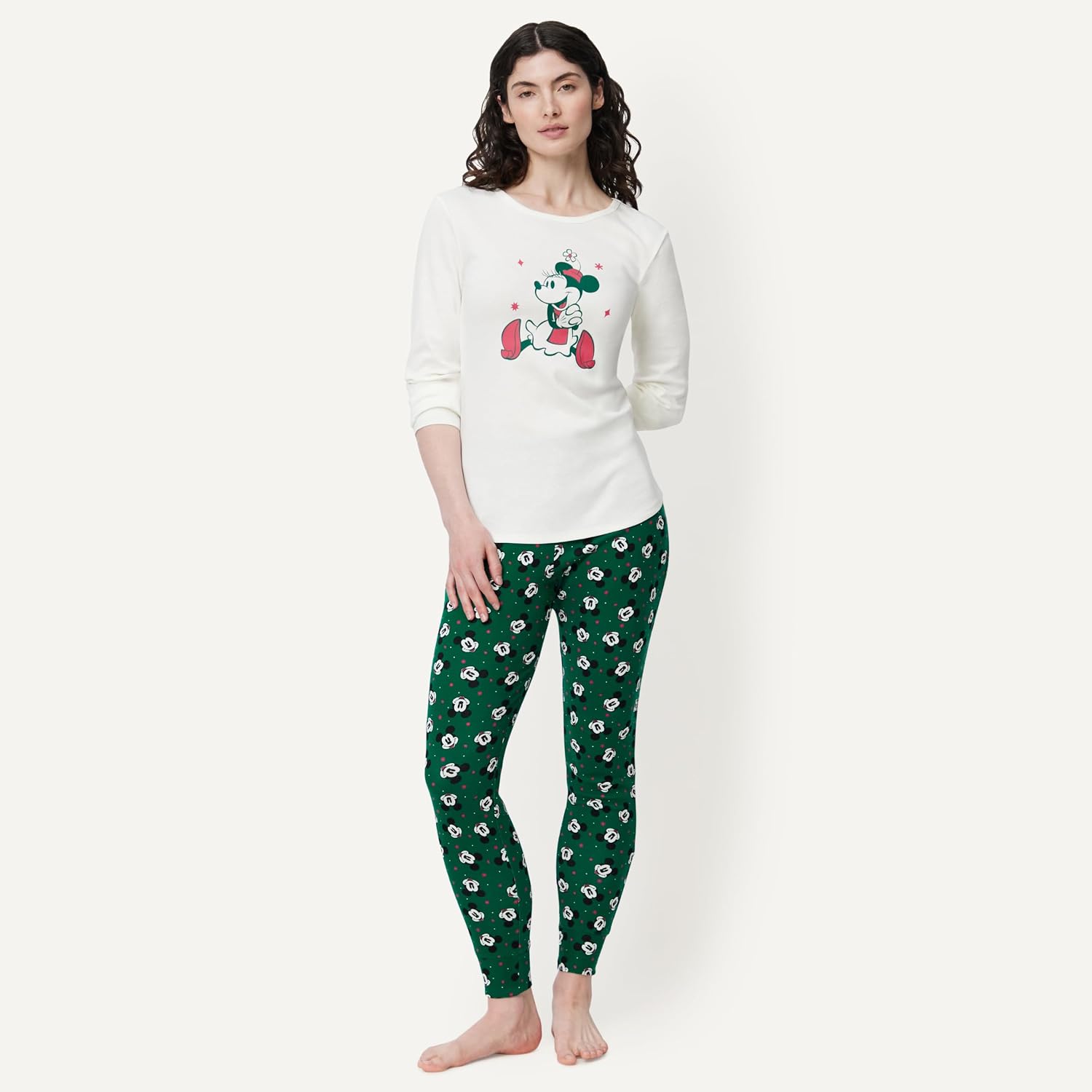 Amazon Essentials Disney | Marvel | Star Wars Women's Snug-Fit Cotton Pajama Set image 5
