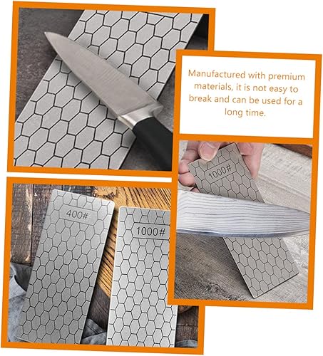 Miniatura 4 de Afilador de cuchillos Herramientas de mano, Afilador de cuchillos de cocina, afilador de herramientas de jardín, bloques de lijado de piedra,