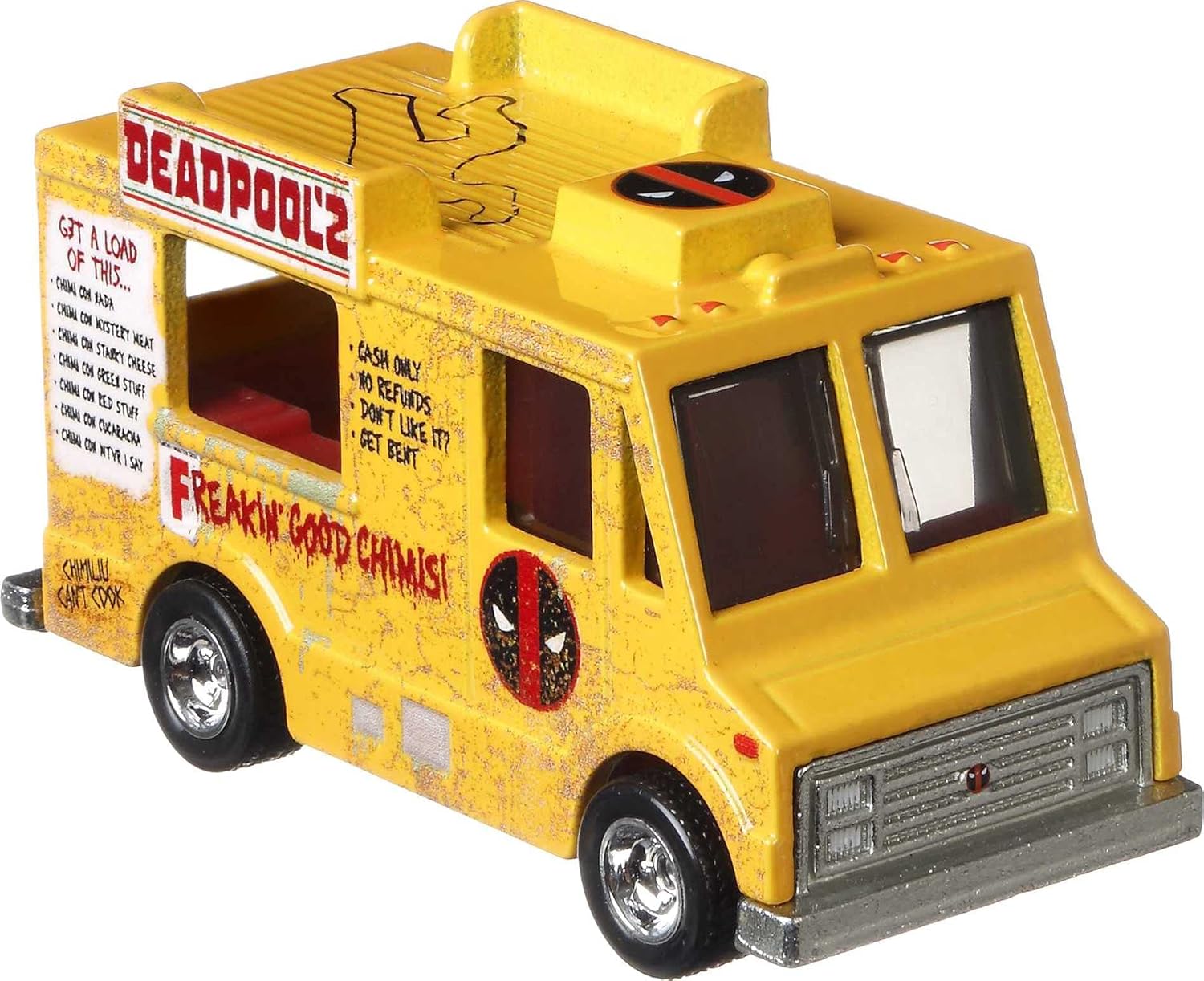 Hot Wheels Deadpool Chimichanga 164 Scale Vehicle