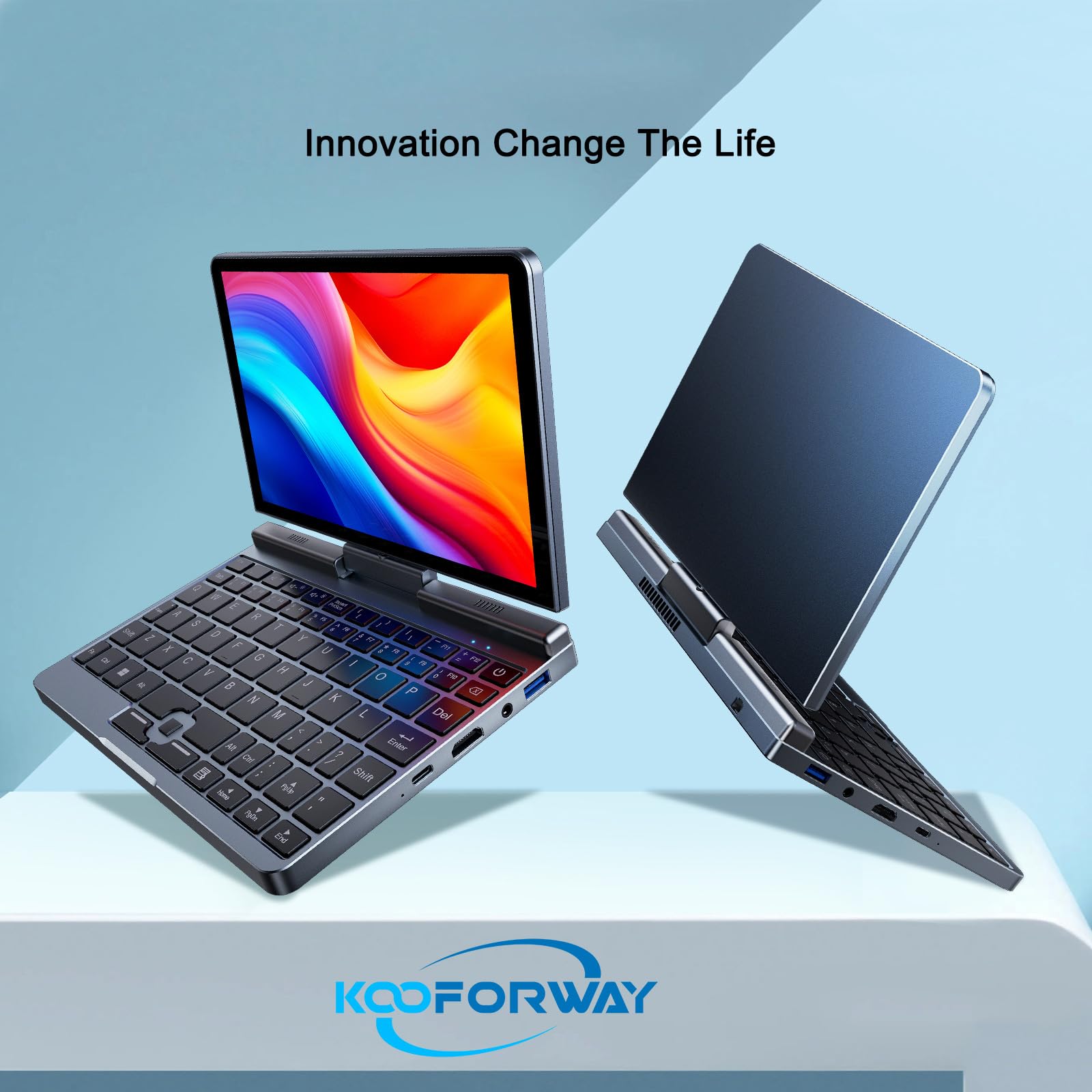 Amazon.co.jp: KOOFORWAY ミニノートパソコン 8インチ HD タッチ