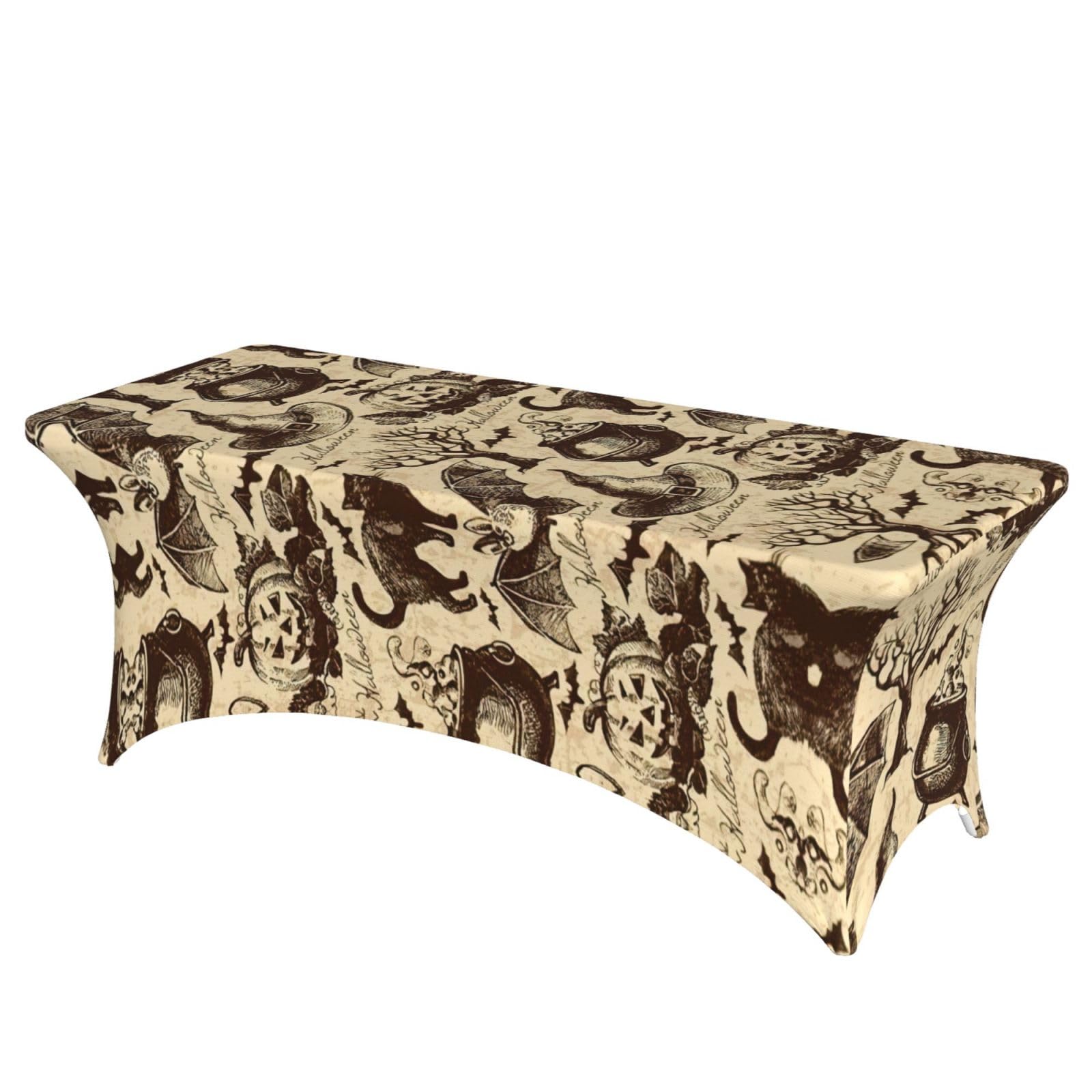 Housses de table élasthanne avec chapeau de sorcière pour décors de fête originaux