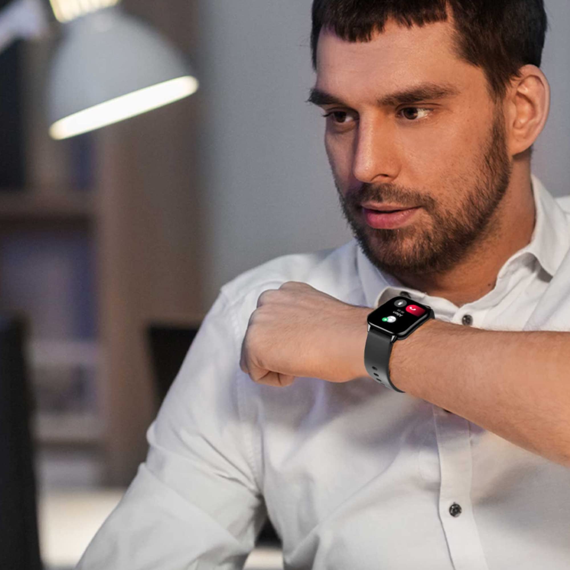 XWATCH Pro Elite S4, Montre connectée, Appels, SMS, Assistant Vocal, Sport et Santé, Homme, Femme, Enfant, Autonomie 7 Jours…
