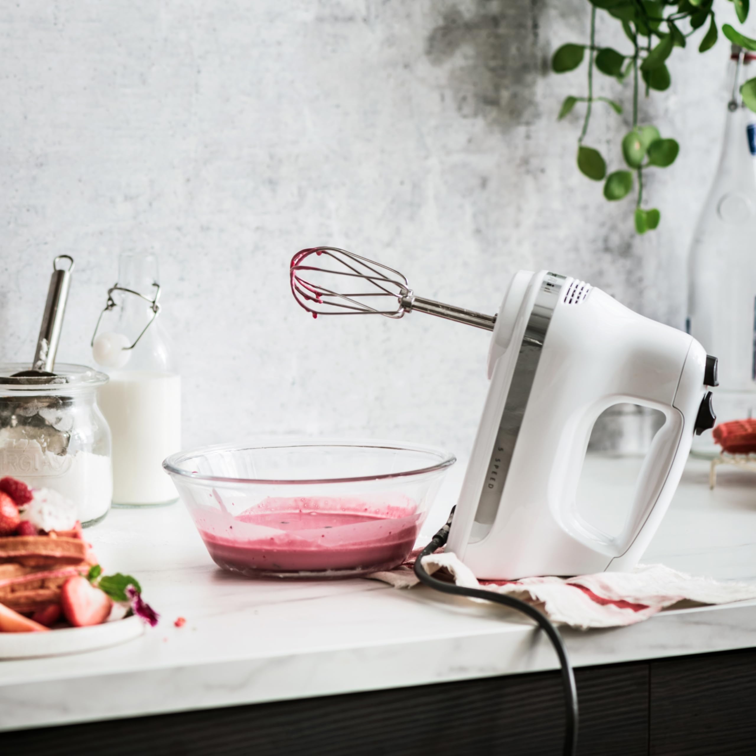 KitchenAid HANDRÜHRER MIT 5 GESCHWINDIGKEITSSTUFEN – CLASSIC - Weiss - 5KHM5110EWH