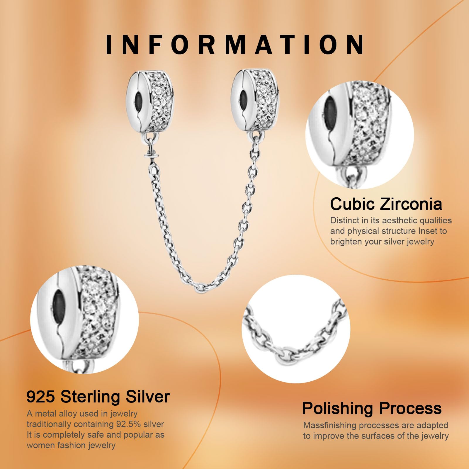 Plata de ley 925 Charm para mujer Pulseras Collar Infinito Corazón Familia Cierre Cadena de seguridad Estampado de perro Hueso Moneda Familia Amigo Para siempre Globo aerostático Casa