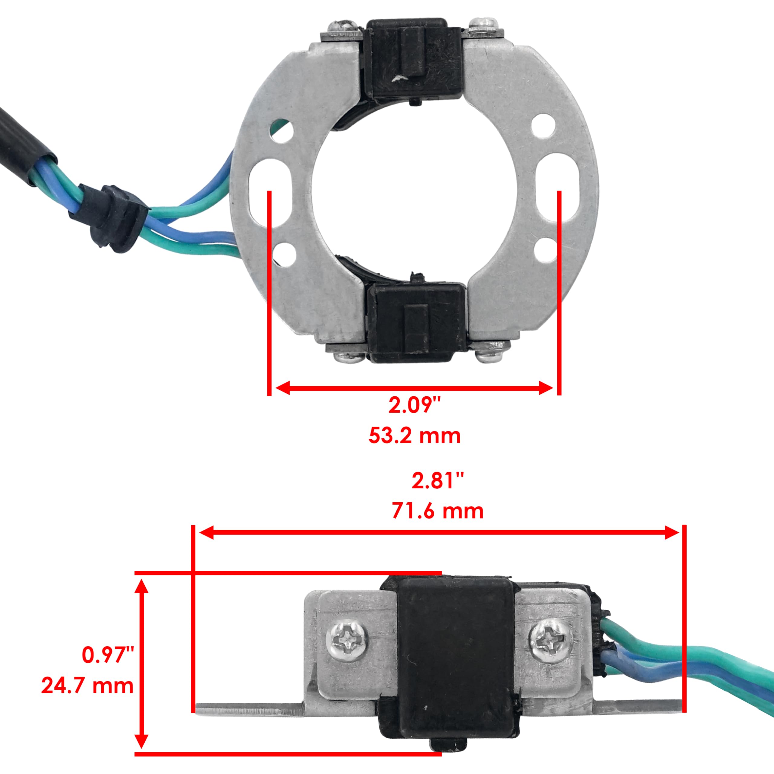 Amazon | Caltric 固定子ピックアップコイル カワサキ 59026