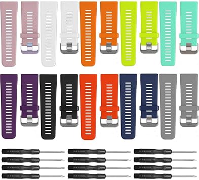 Band for Garmin Vivoactive HR Watch, Soft Silicone Wristband Replacement Band for Garmin Vivoactive HR Sports Watch