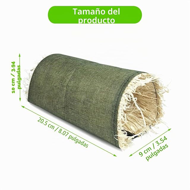 Foto 3 de 8 de Túnel para conejos, cobayas, túnel de peluche, hámster, juguete para animales pequeños, cobayas, hurón