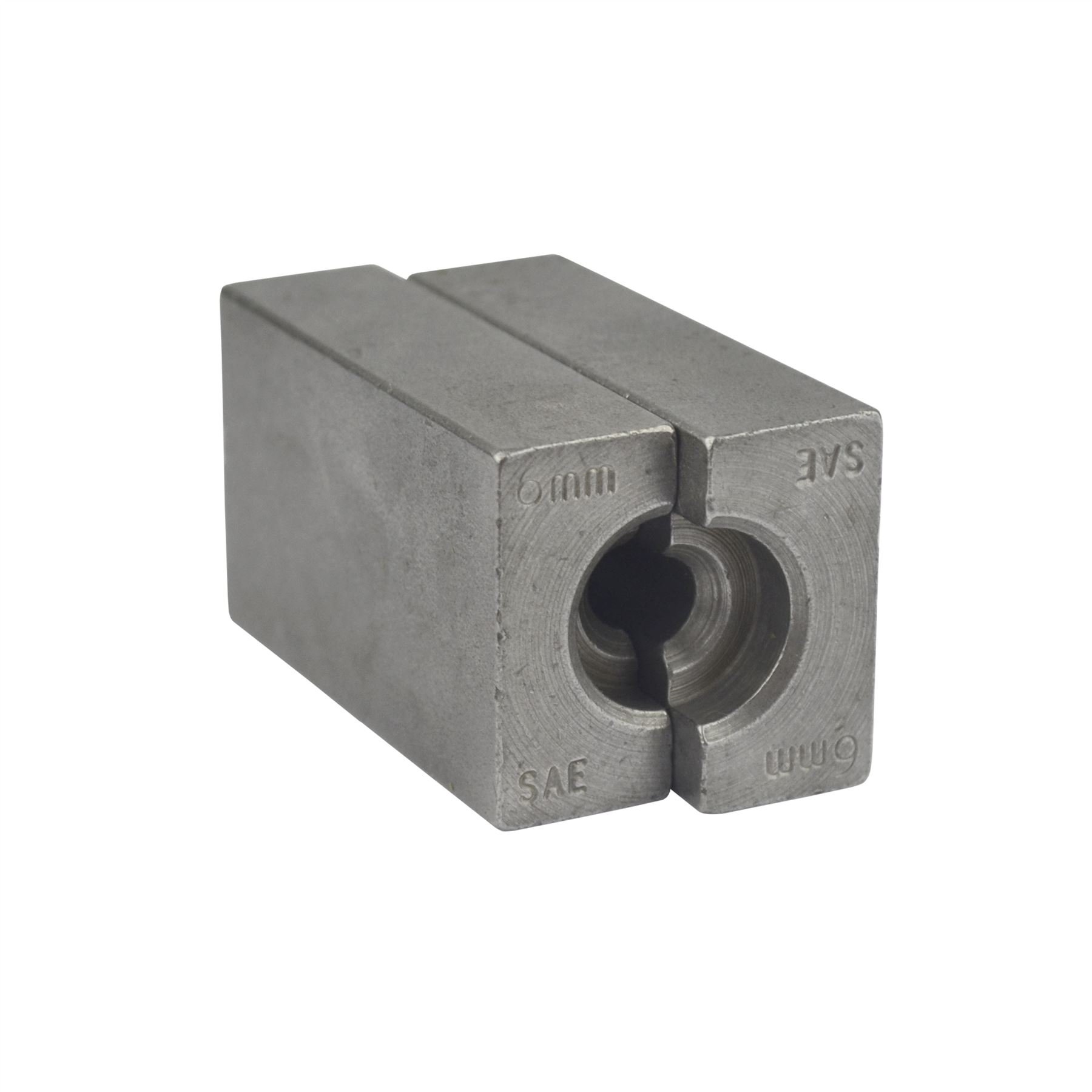 AB Tools 6 mm SAE rura hamulcowa do zarabiania rozbłysku narzędzie dzielony zacisk FL40