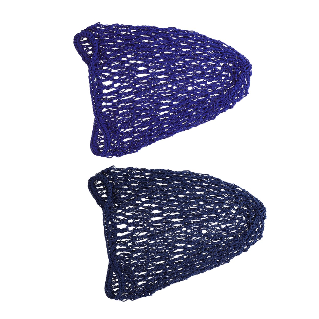 Angoily 3sets Elastic Crochet Hairnets for Women Invisible Hair Net Bun Cover for Work Comfortable Hair Care Hat 2pcs*3