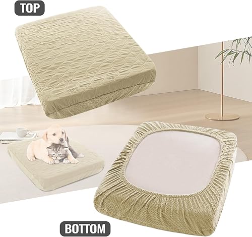 Miniatura 8 de nanbowang - Fundas impermeables para cama de perro, lavable de repuesto, fácil de quitar, funda de almohada para perro, funda de cama para mascotas,