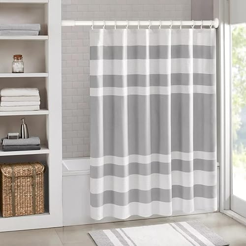 Vista 23 de Umimile Barra de cortina de tensión, de 51 a 126 pulgadas, ajustable, de resorte, barra de cortina de acero inoxidable para ventanas o ducha, sin