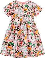 Vista 1 de Vestidos de algodón para niñas de 2 a 7 años de edad