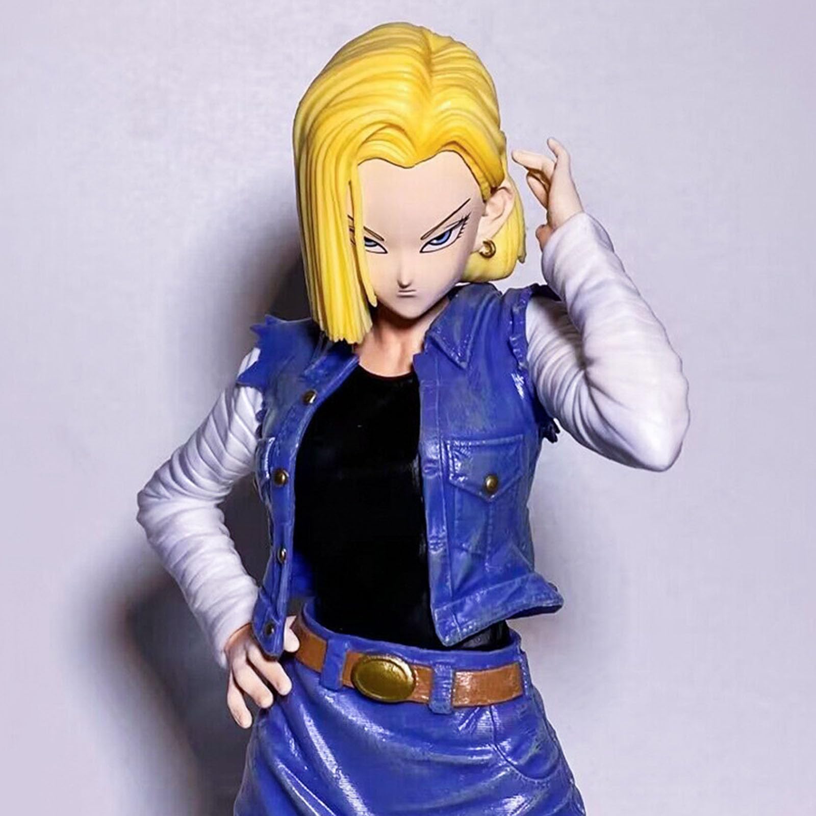 Amazon.com: Muenmee Android 18 Figure,Android 18 Anime Statues