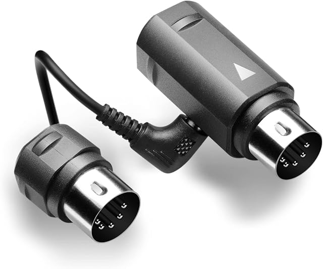 CME WIDI Master | Adapter Bluetooth (5) MIDI na 5-PIN DIN MIDI | Bez baterii, zasilany przez MIDI Out | Bezprzewodowe MIDI dla syntezatora EWI Keytar Pedalboard Digital Piano