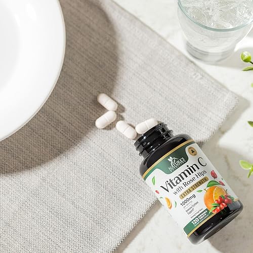 Miniatura 8 de Vitamin C Chewable 1000mg - Extra Strength Antioxidants for Powerful Immune Support wVitamin C & Rose HIPS - Potent Dietary VIT C Chews Supplement,