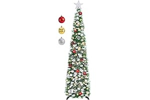 5 FT Christmas Pop Up Tree with Decorations