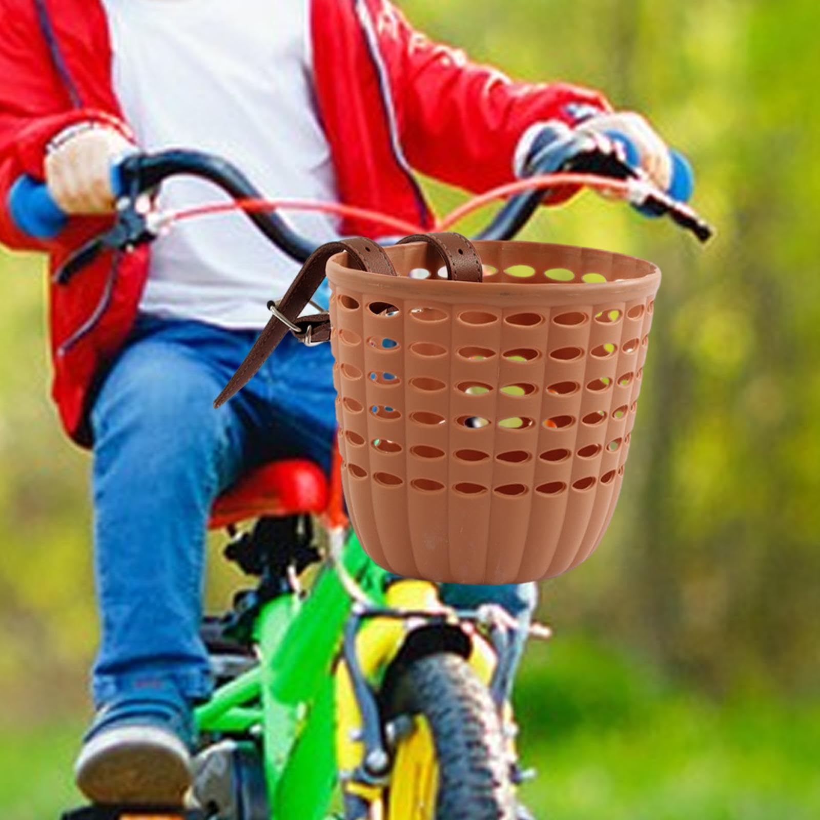 Cestino Per Manubrio Fityle Per Bambini - Leggero, Impermeabile E Facile Da Montare | Per Bici, Passeggiate E Gioco