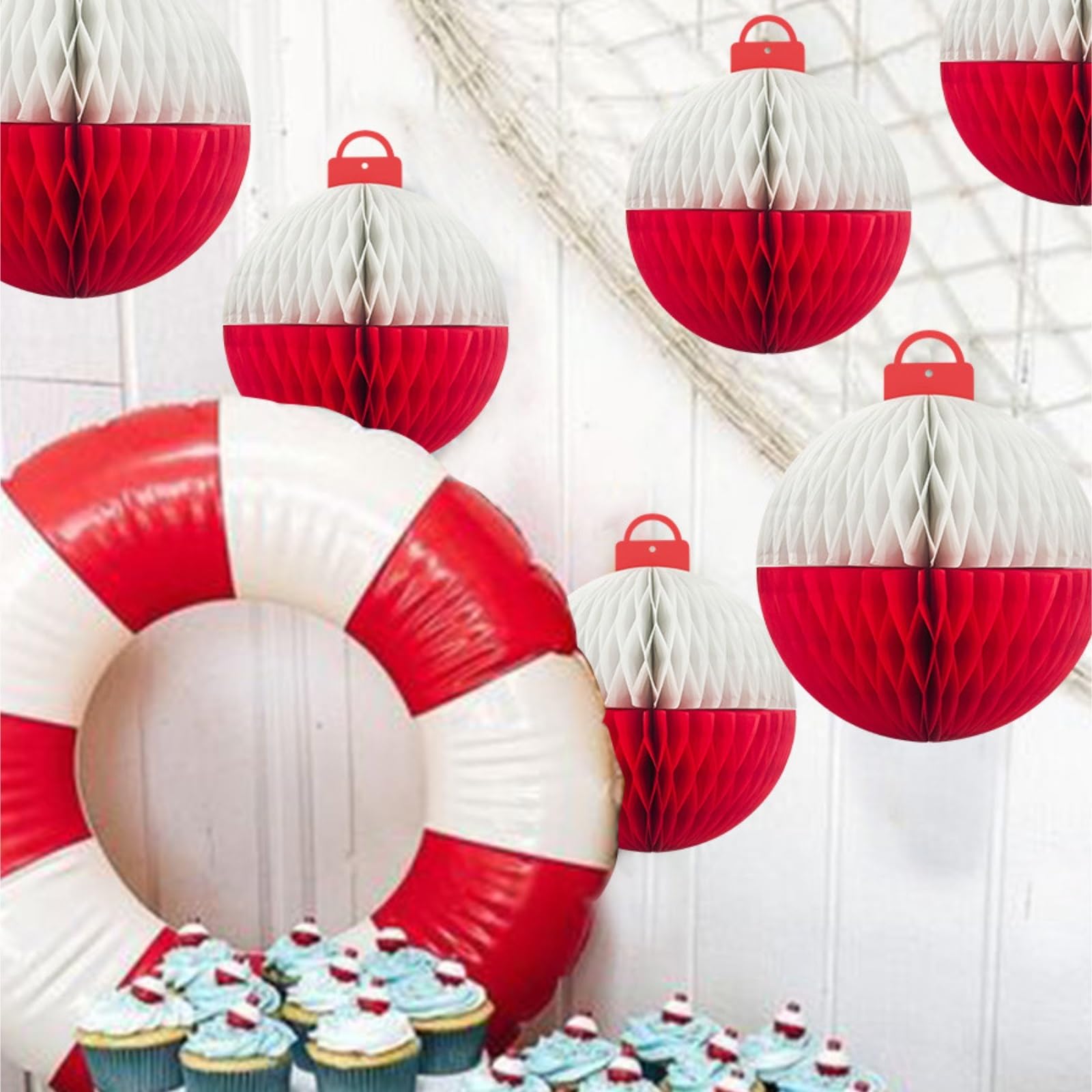 Papierowe Lampiony 12 Opakowań Okrągłych Papierowych Lampionów Do Powieszenia Na Weselu, Przyjęciu Urodzinowym Dekoracje Imprezę(15cm)