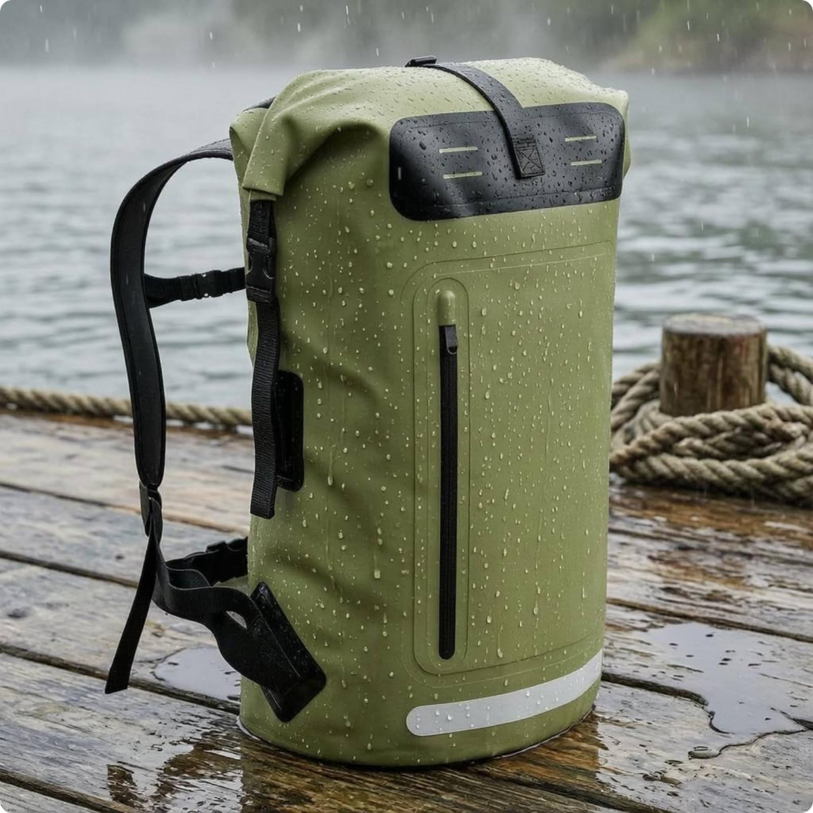 Wasserdichter Outdoor-tragerucksack Trockenbeutel Außentasche Verstellbare Schultergurte Rollverschluss PVC für Camping Reisen Aktivitäten, Blau, Tiefblau, 85L