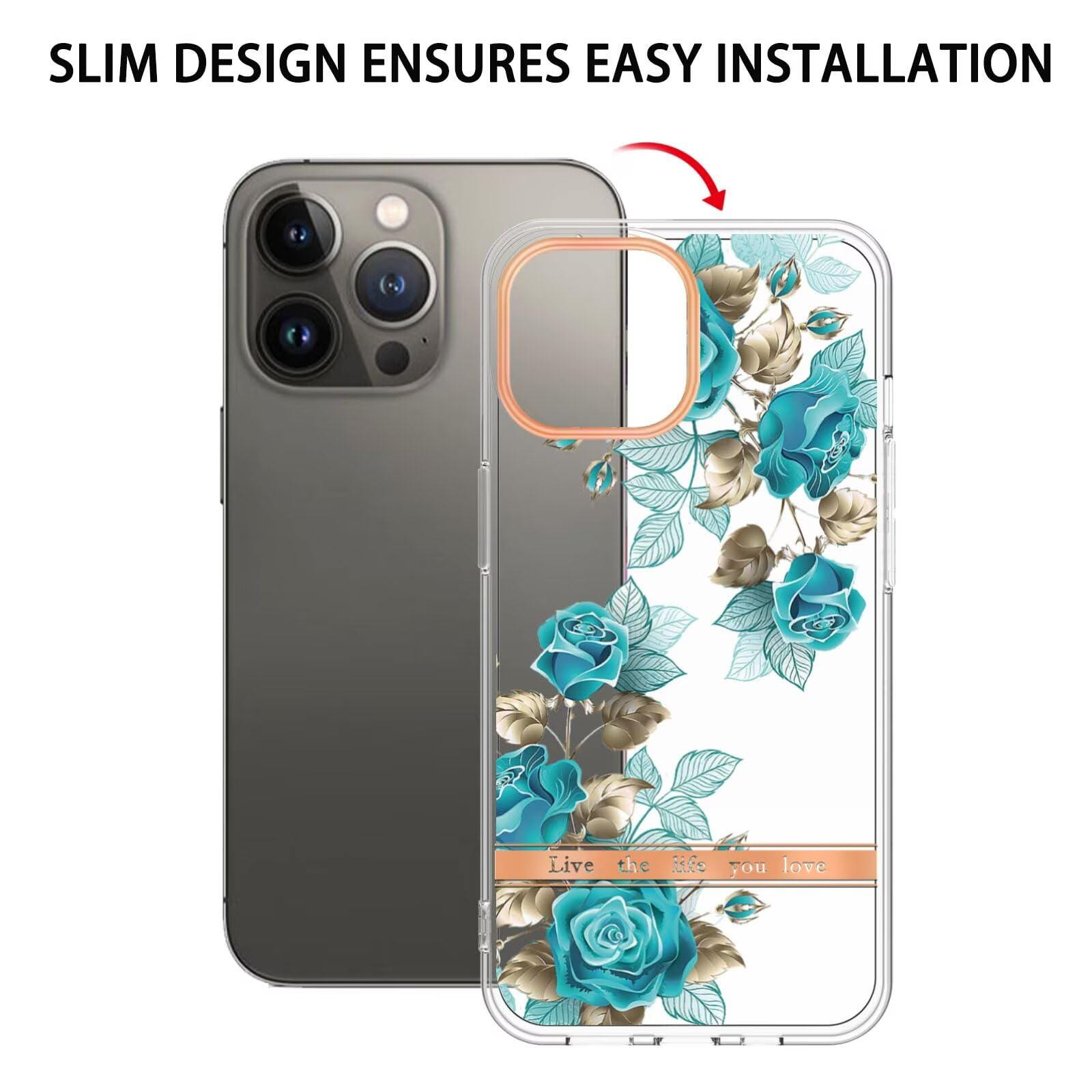 Custodia Per Telefono Fiore Custodia Celeste Per Huawei P9, P10