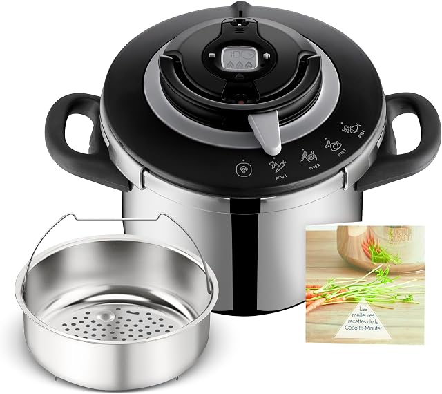 SEB - Cocotte minute Clipso Chef - 4 programmes - 6 L