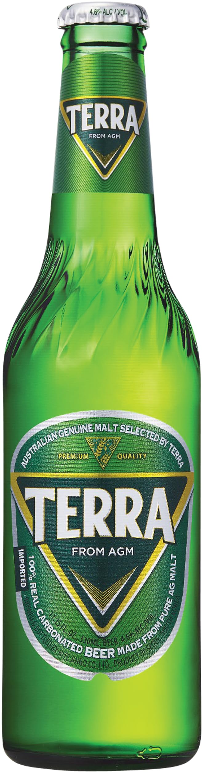 TERRA Bier, 4,6prozent vol, (10,8 Grad Plato) - 24 x 330 ml