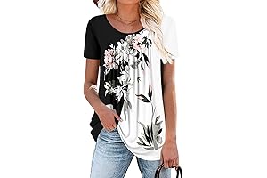Breezy Spring Tunic Tops for Women: Flowy Flair, Year-Round Style
